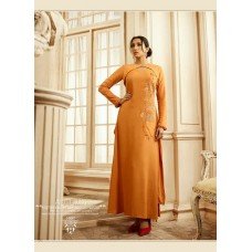 Orange Luxury Kaftan Indian Wedding Dress